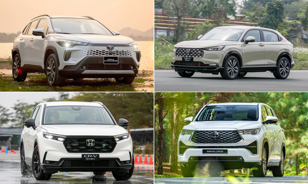 5 ôtô hybrid giao đến khách Việt nhiều nhất tháng 5