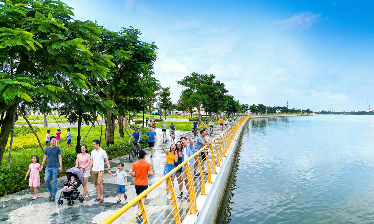 Van Phuc City ưu tiên cây xanh, mặt nước trong quy hoạch