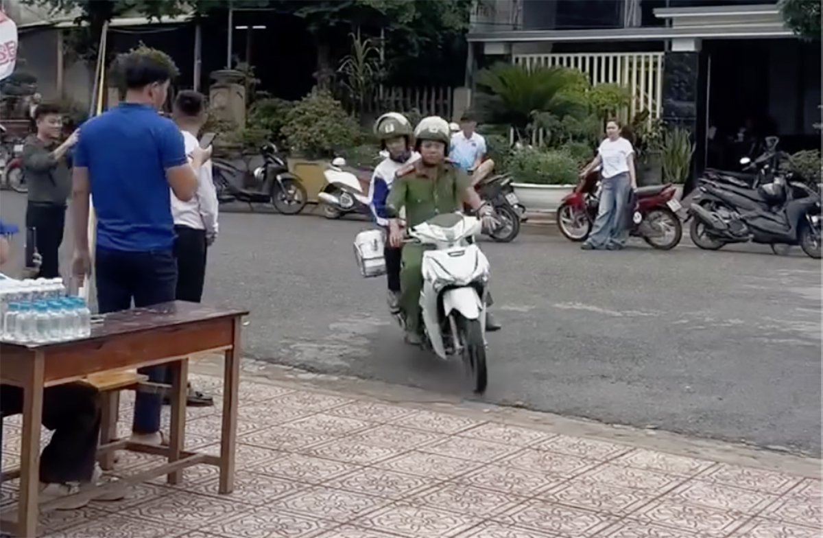 Thí sinh ngủ quên, suýt bỏ thi tốt nghiệp