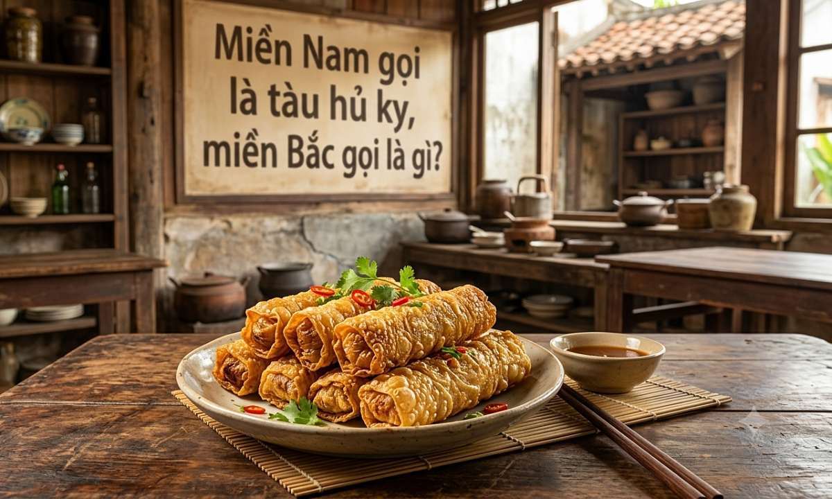 Miền Nam gọi là tàu hủ ky, miền Bắc gọi là gì?