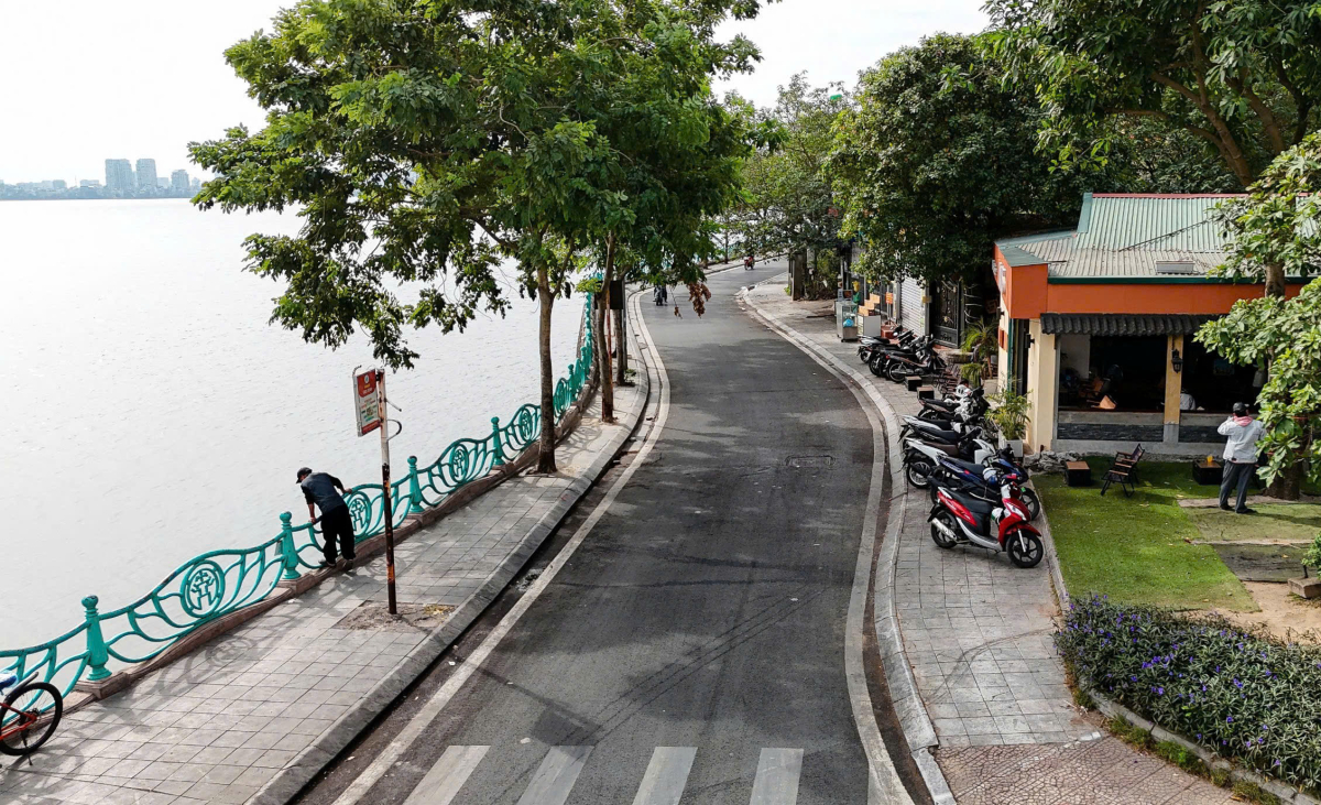 Dự kiến không mở đường ven Hồ Tây về phía khu dân cư