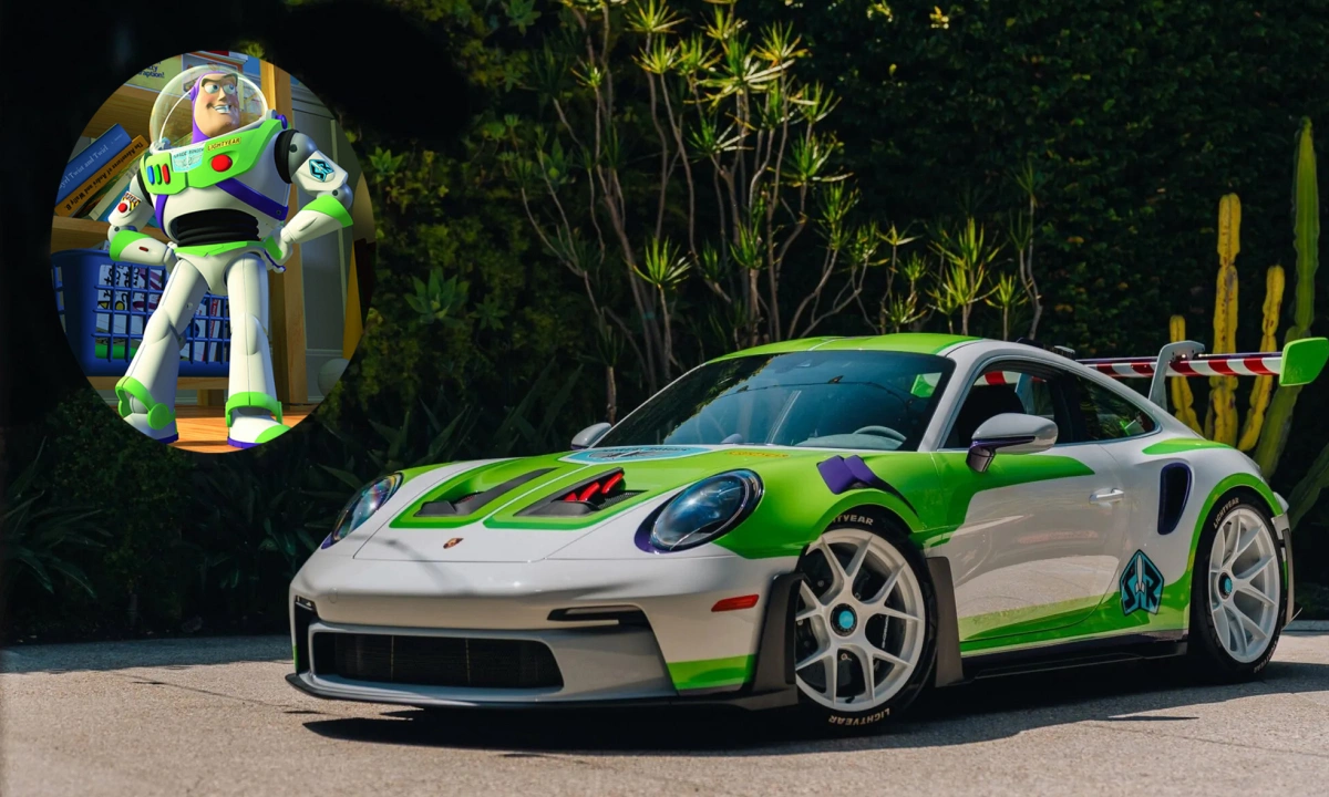 Bộ ba Porsche 911 lấy cảm hứng từ phim hoạt hình 'Toy Story'