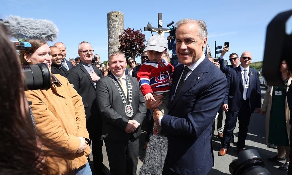 Thủ tướng Canada 'họp họ' ở Ireland