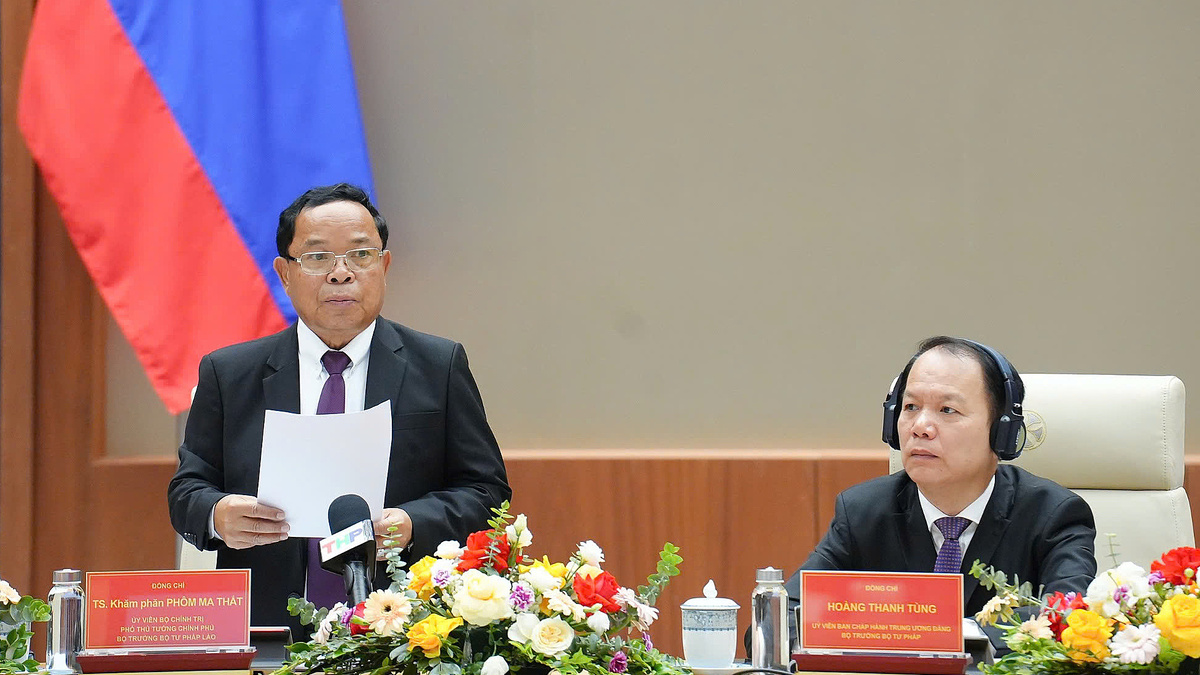 Việt - Lào tăng cường phối hợp tư pháp