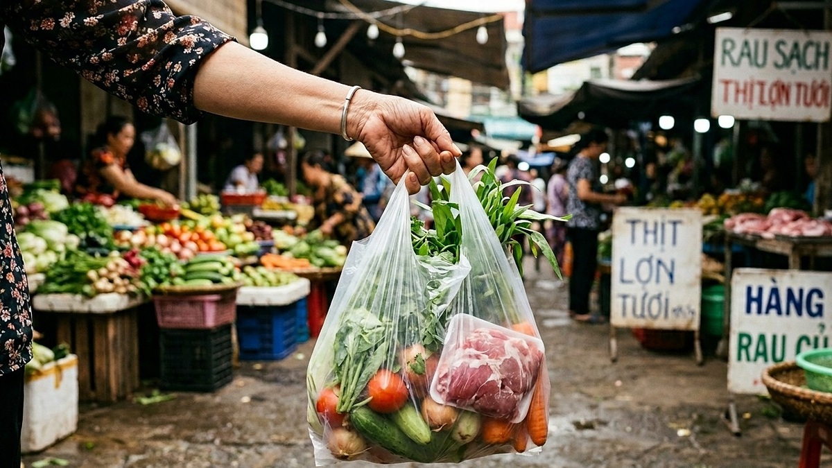 Tôi cầm 200.000 đồng không đủ đi chợ mỗi ngày