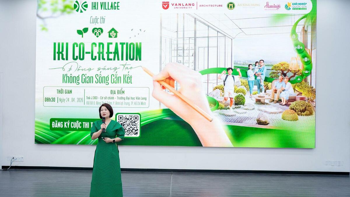 Cuộc thi sáng tạo không gian sống dành cho người trẻ