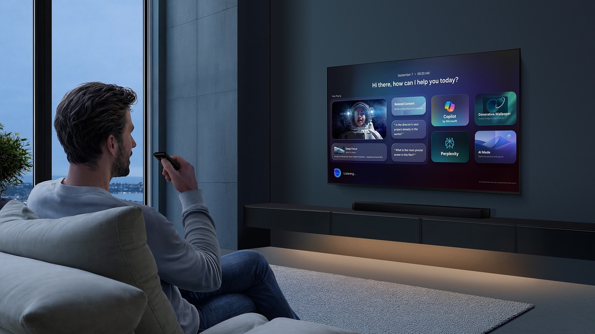 TV Samsung hỗ trợ tìm kiếm, trả lời bằng hội thoại AI
