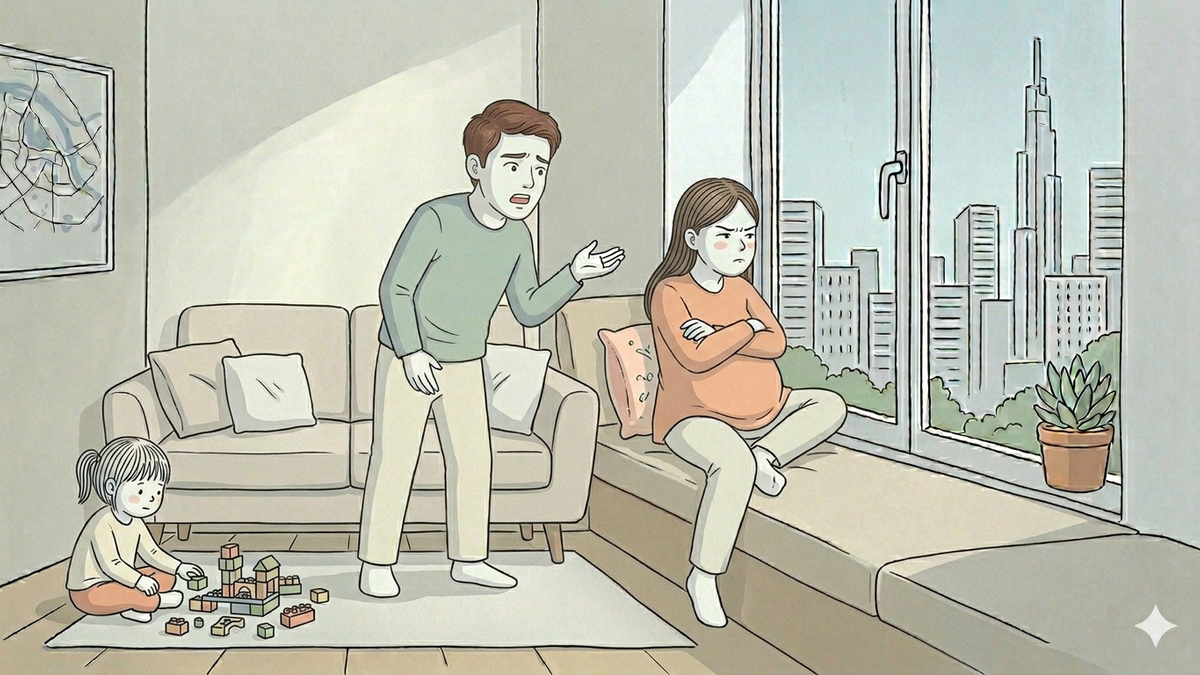 Vợ hay nói trống không với bố mẹ chồng