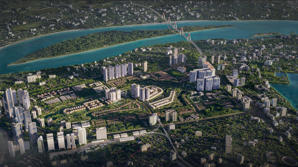 Lợi thế của những khu đô thị tích lũy quỹ xanh từ sớm
