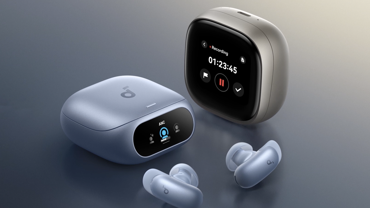 Loạt tai nghe True Wireless tích hợp màn hình hiển thị