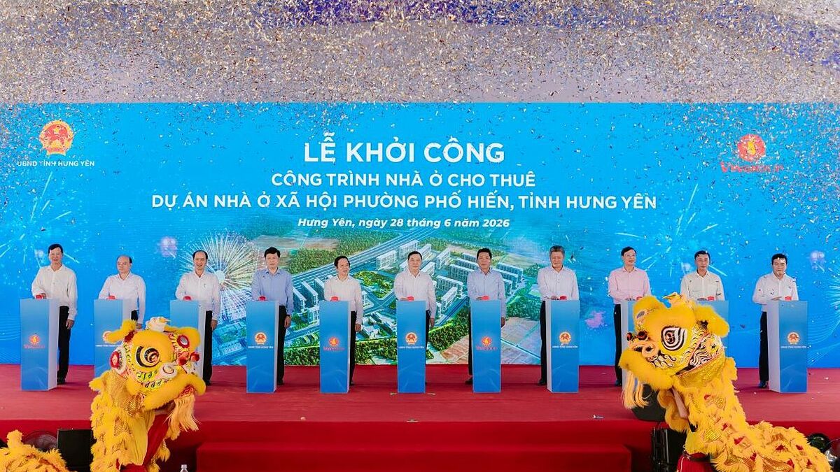 Vingroup khởi công công trình nhà ở cho thuê tại Hưng Yên