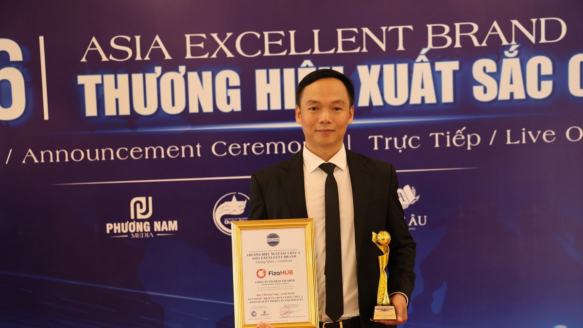 FizaHub là "sản phẩm - dịch vụ chất lượng châu Á"
