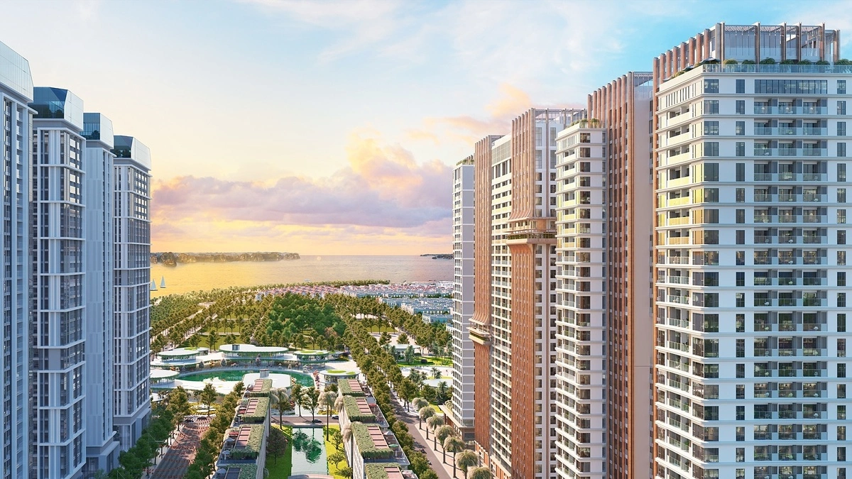 Lợi thế tầm nhìn kép từ căn hộ Sun Festo Town