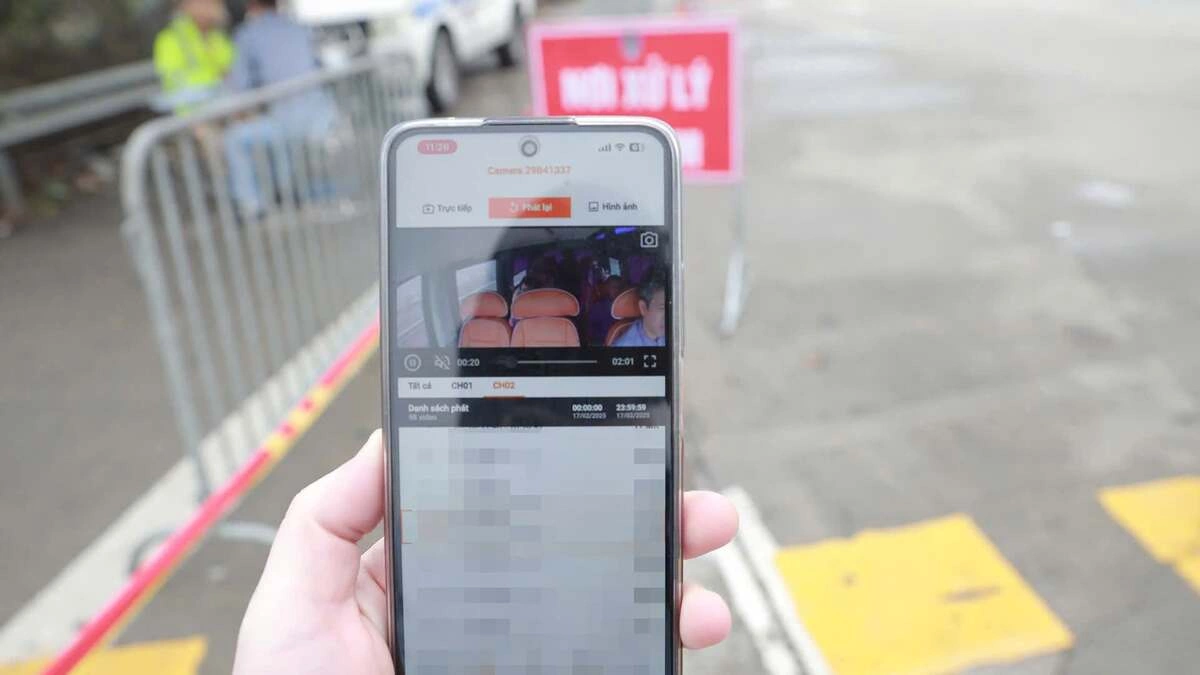 Lộ trình xử phạt xe kinh doanh không lắp camera giám sát