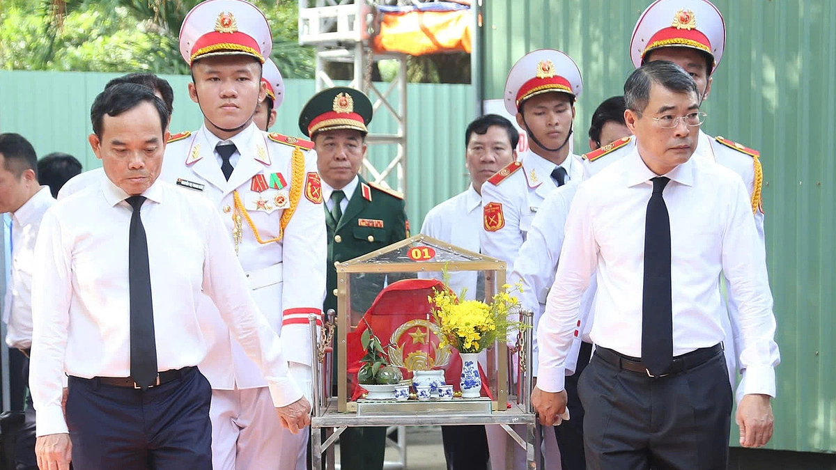 Thủ tướng dự lễ tìm kiếm hài cốt liệt sĩ ở công viên Lê Thị Riêng