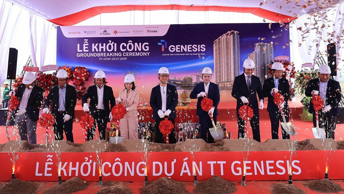 Liên doanh TT Genesis khởi công khu căn hộ phía Nam TP HCM