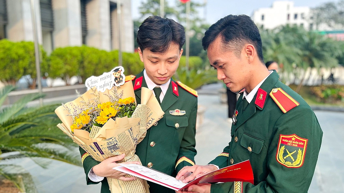 Điểm sàn 23 trường quân đội cao nhất 25