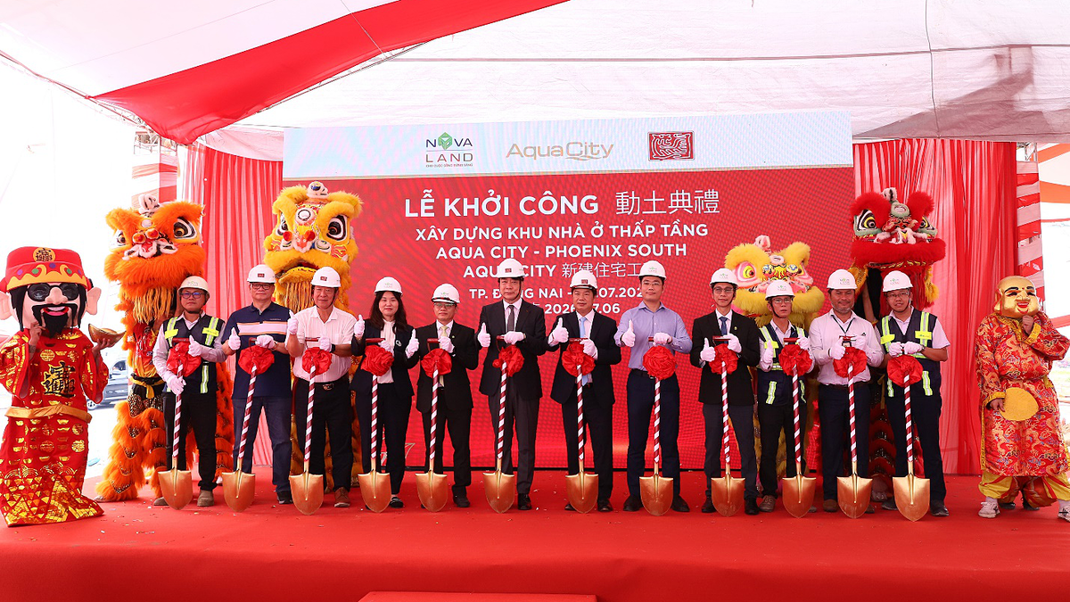 Novaland bắt tay nhà thầu Đài Loan thi công đại đô thị Aqua City