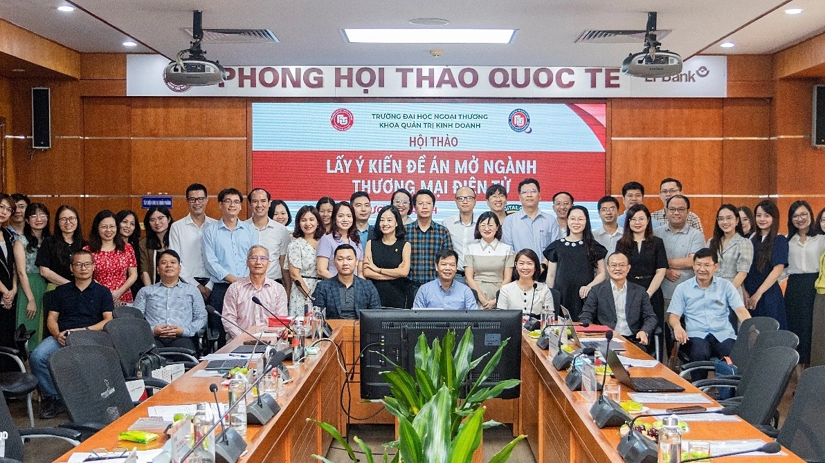 Trường ĐH Ngoại thương tuyển chương trình thương mại số và đổi mới kinh doanh