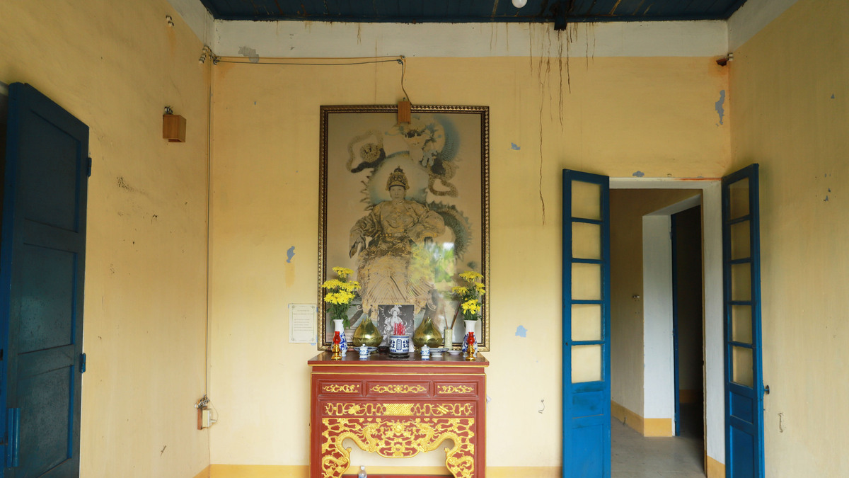 Nhà lưu niệm hoàng thái hậu cuối cùng triều Nguyễn xuống cấp