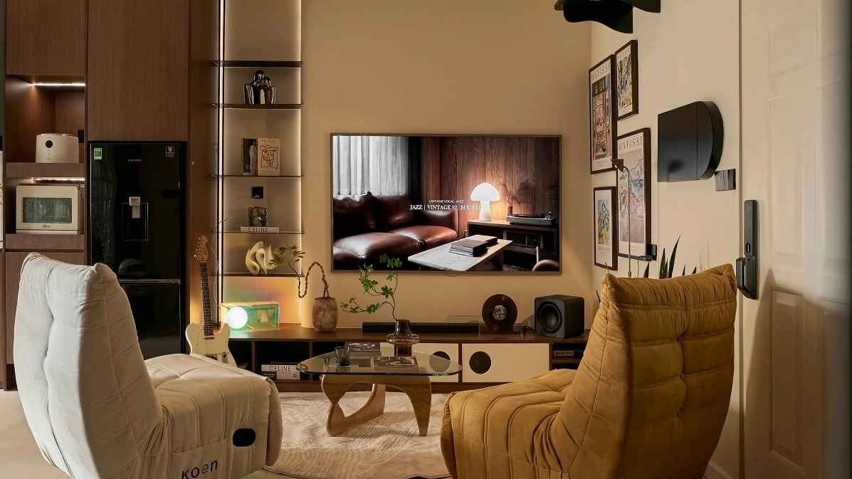 Cách bố trí phòng khách để xem World Cup thoải mái