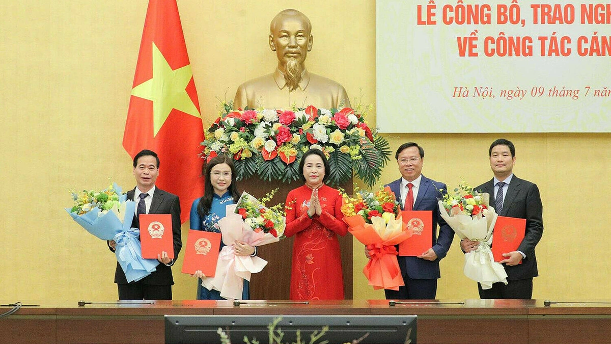Quốc hội bổ nhiệm 4 nhân sự mới