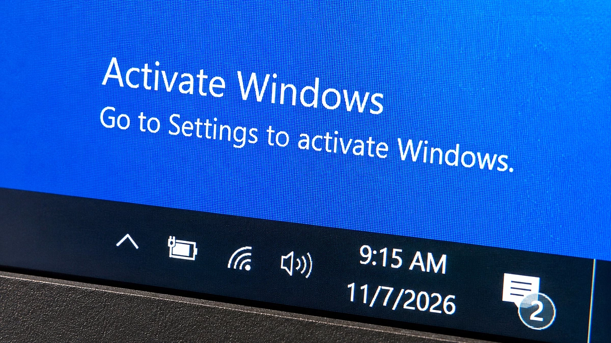 Dùng máy tính báo 'Activate Windows' có vi phạm bản quyền?