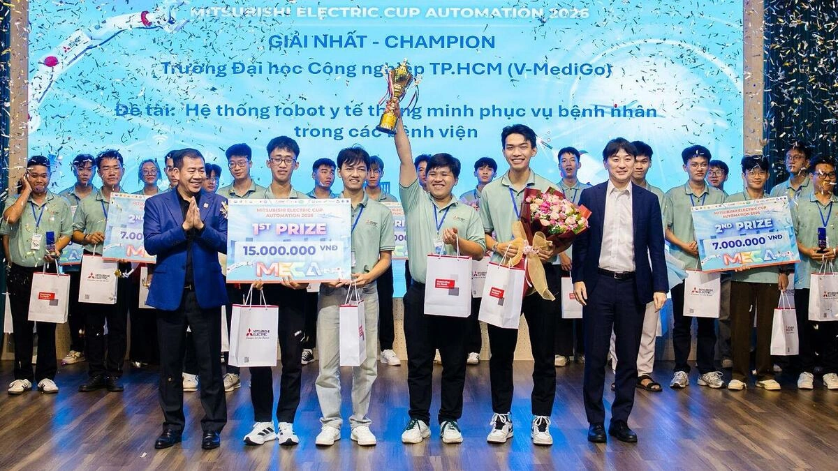 MECA 2026 - từ giảng đường đến sân chơi tự động hóa quốc tế
