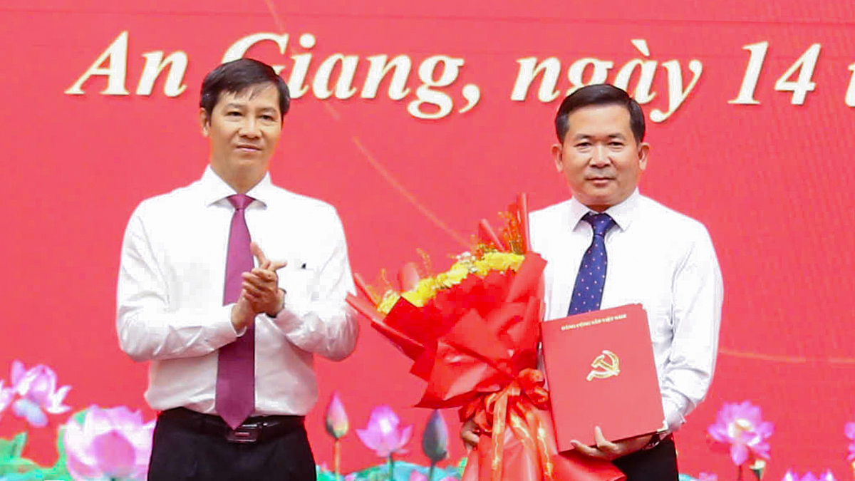 Trung tướng Đinh Văn Nơi làm Phó bí thư An Giang