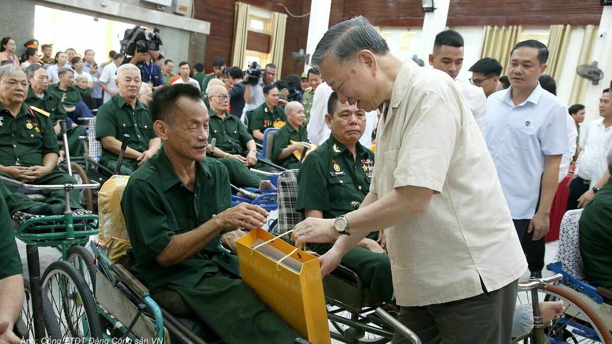 Tổng Bí thư, Chủ tịch nước: Tri ân người có công là thước đo nhân văn của chế độ