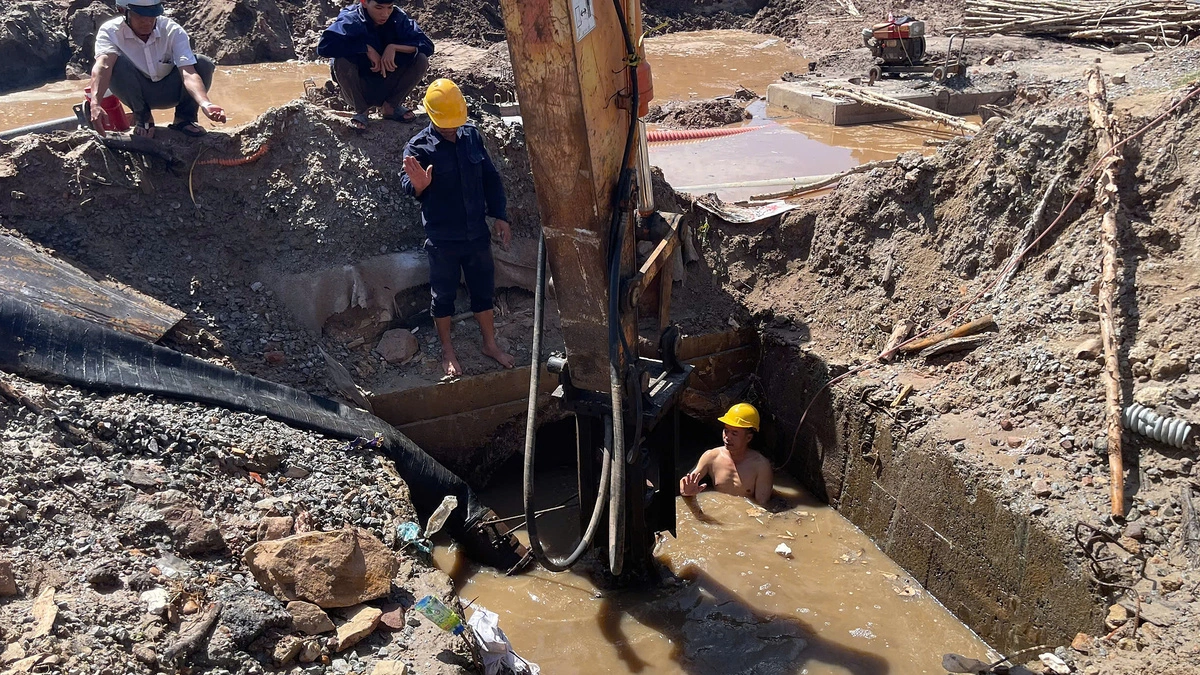 3.000 hộ dân Phú Quốc bị cắt nước nhiều ngày do vỡ đường ống