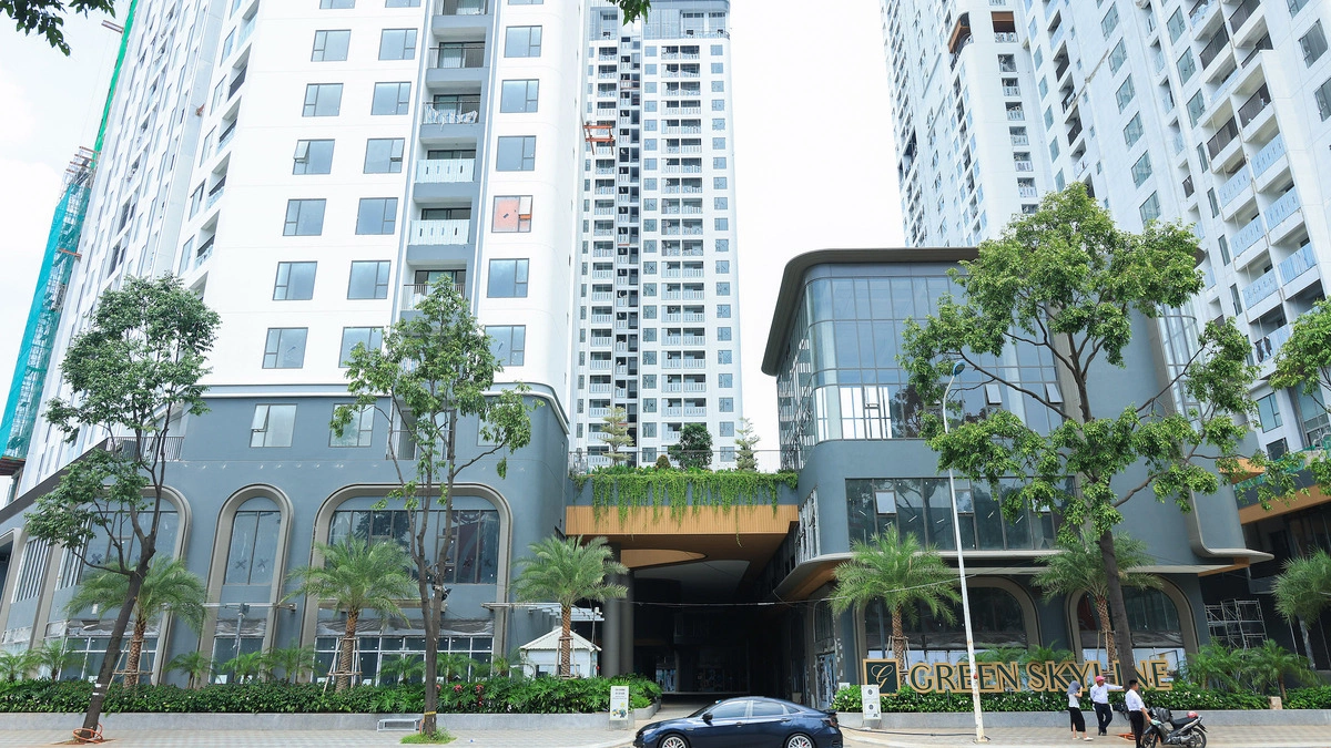 Lợi thế ba mặt tiền của Green Skyline