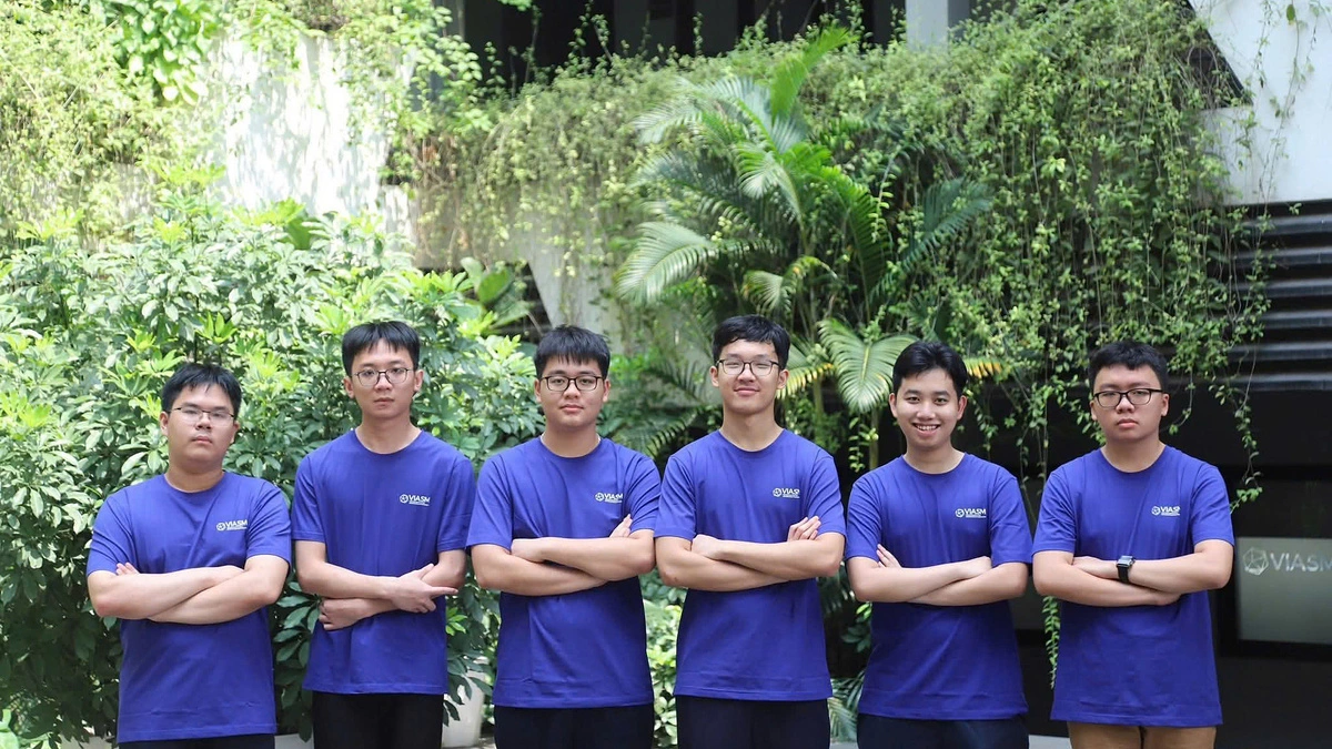 Việt Nam vào top 5 Olympic Toán quốc tế