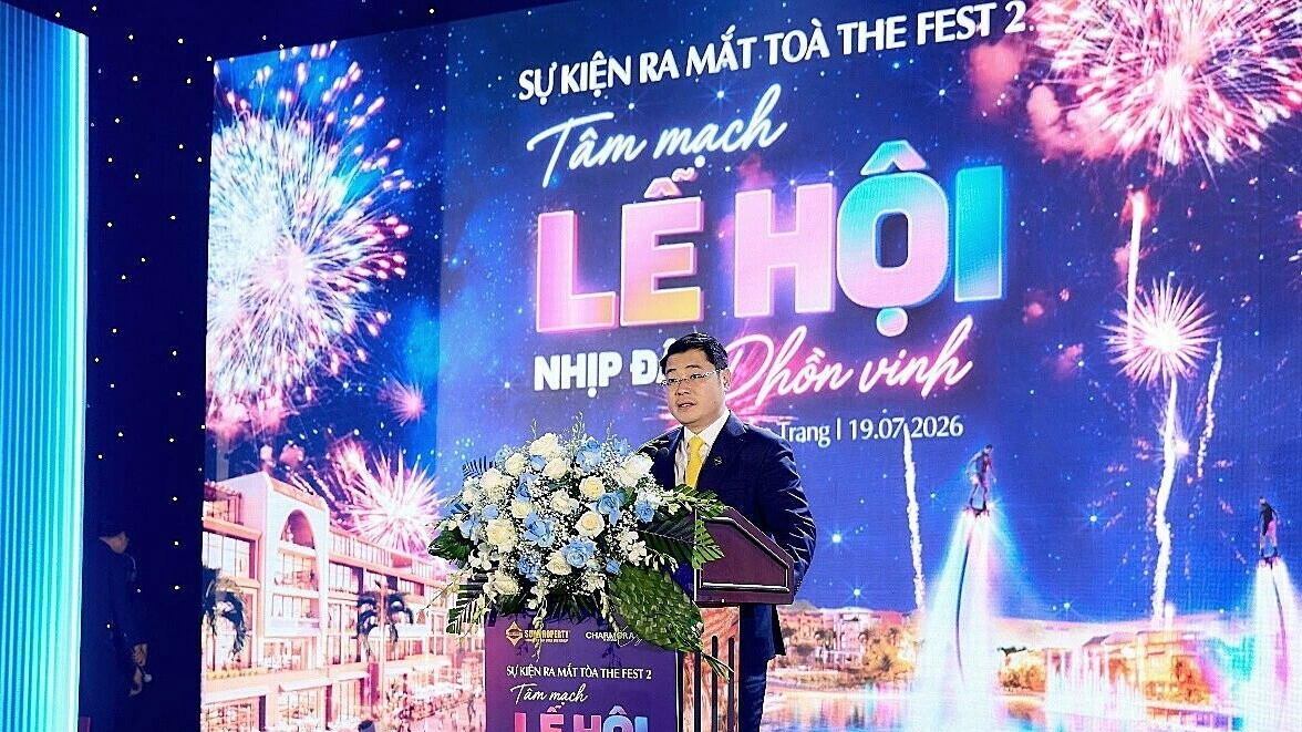 Sun Group ra mắt tháp căn hộ The Fest 2 tại Nha Trang