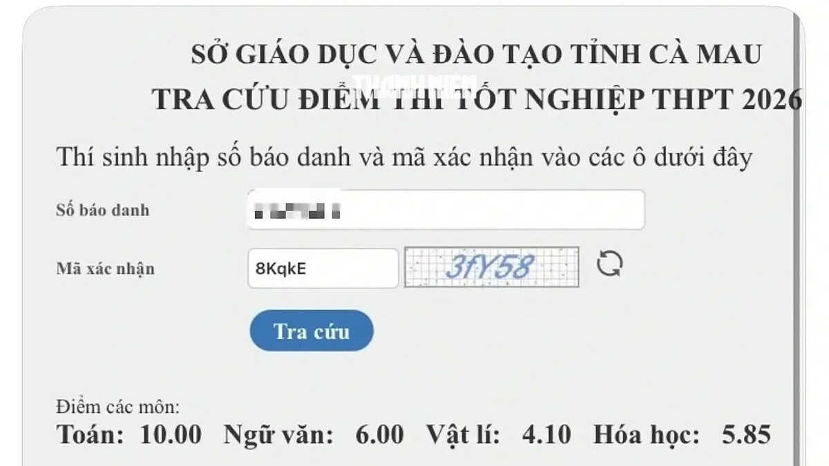 Học sinh giỏi Toán bị hủy điểm thi tốt nghiệp THPT
