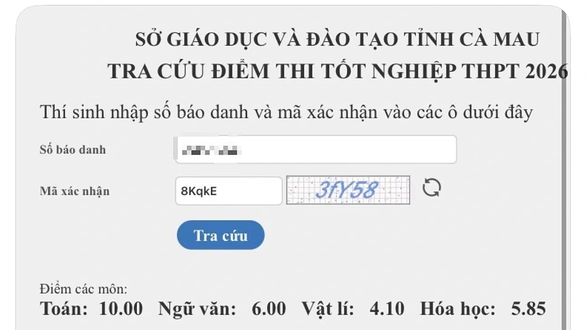 Học sinh giỏi Toán bị hủy điểm 10 thi tốt nghiệp THPT
