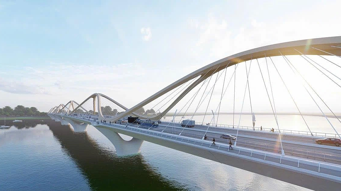 Quy hoạch và hệ thống cầu vượt sông Hồng thúc đẩy khu Đông Hà Nội