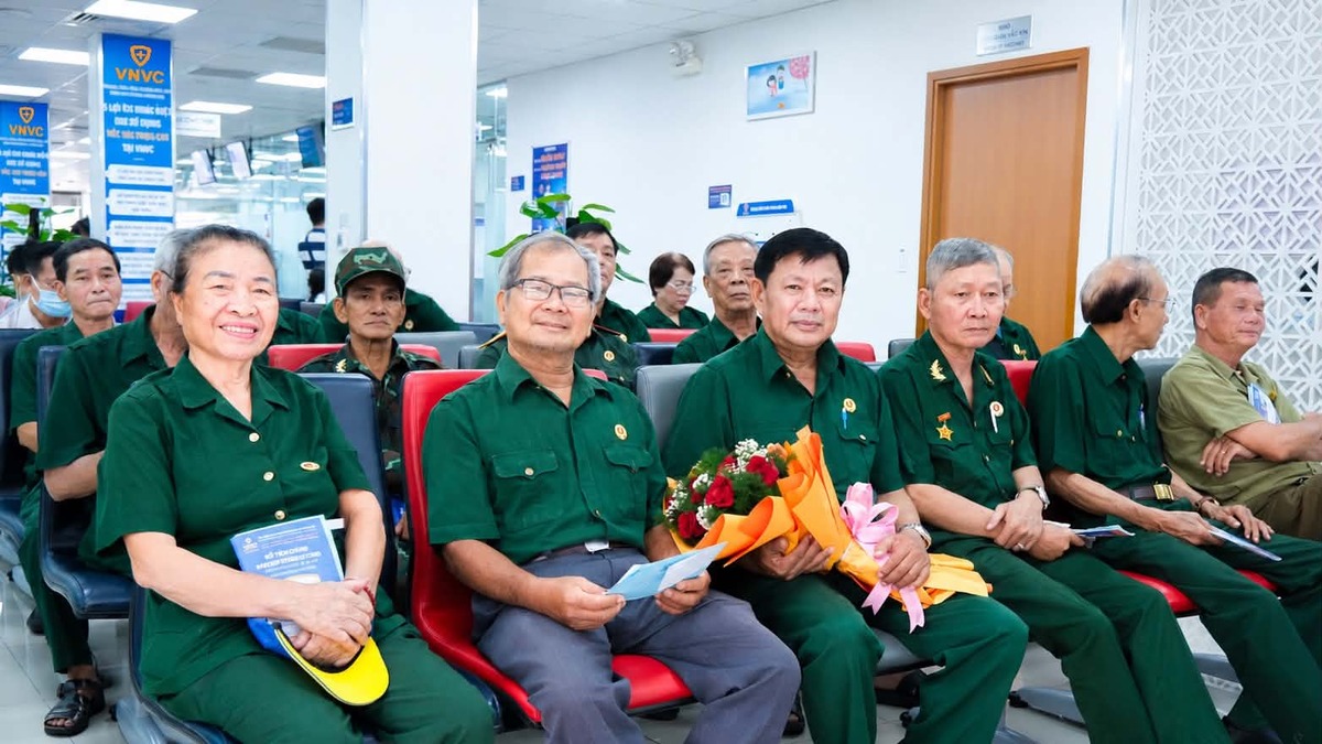 10.000 liều vaccine cúm miễn phí cho thương bệnh binh