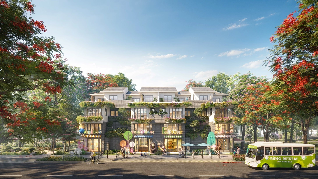 Mô hình trường học giữa rừng tại đô thị 220 ha của Ecopark