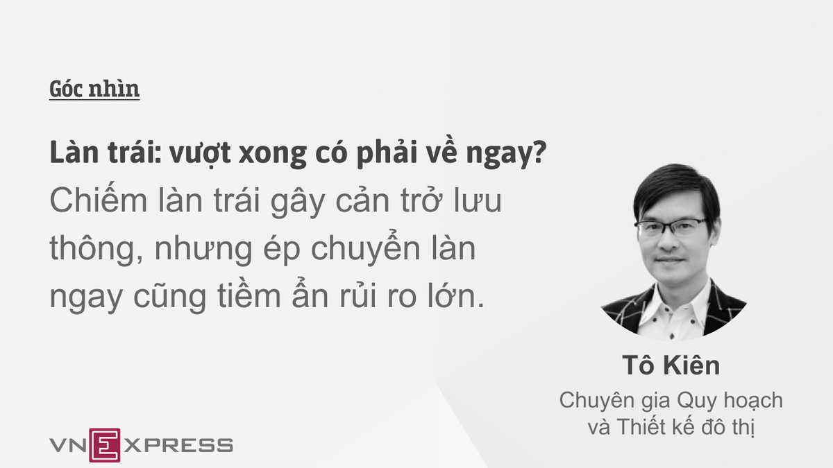 Làn trái cao tốc và 'luật mềm' vượt xe