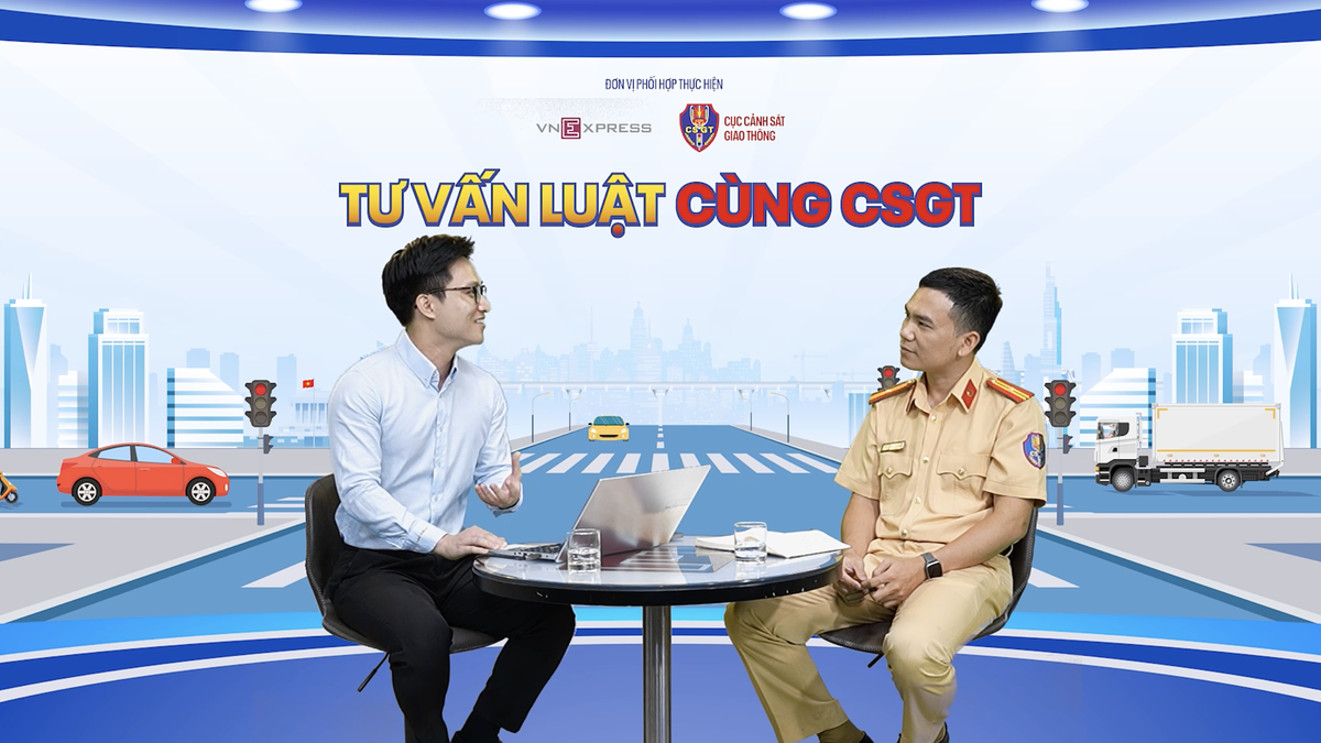 VnExpress mở chuyên mục 'Tư vấn luật cùng CSGT'