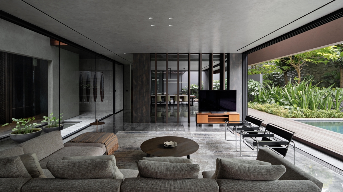 Biệt thự 1.158 m2 xoay quanh không gian quây quần