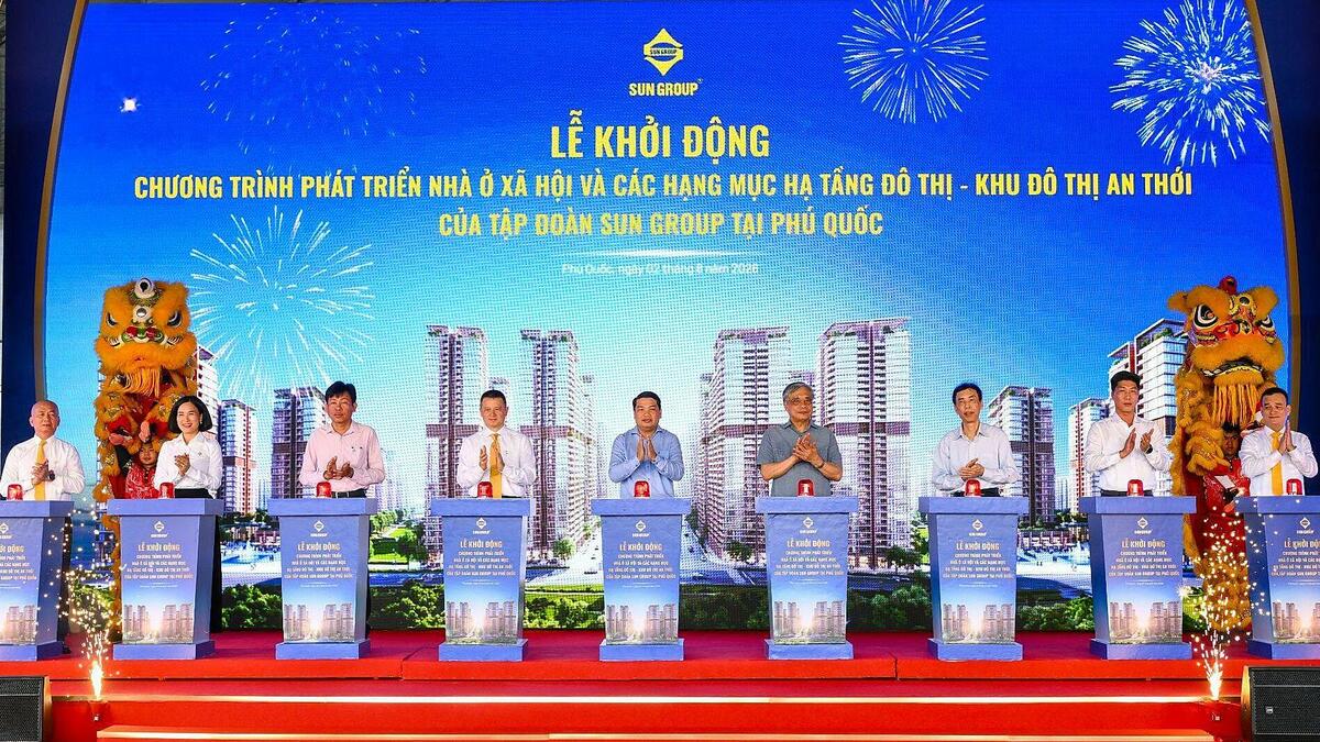 Sun Group xây 50.000 nhà ở xã hội, cho thuê tại Phú Quốc