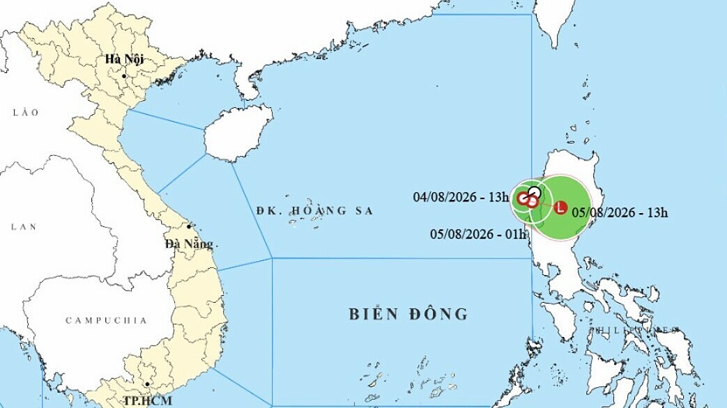 Áp thấp nhiệt đới hình thành trên Biển Đông
