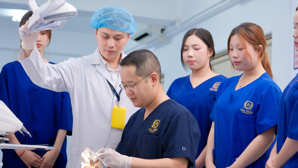 Trường Đại học Gia Định đưa công nghệ vào đào tạo ngành y