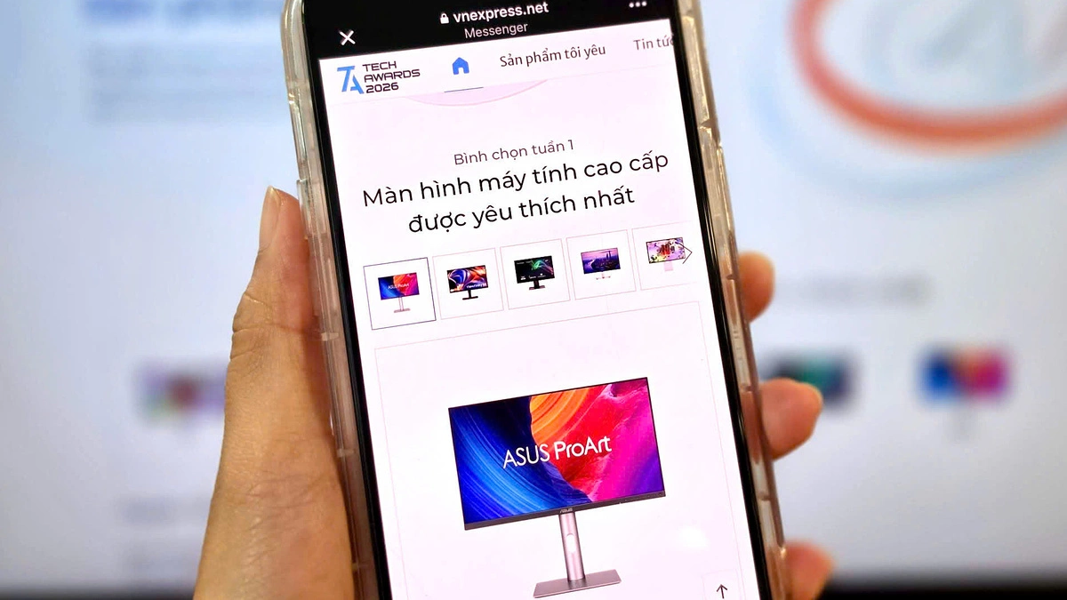 Hôm nay đóng cổng bình chọn màn hình máy tính cao cấp