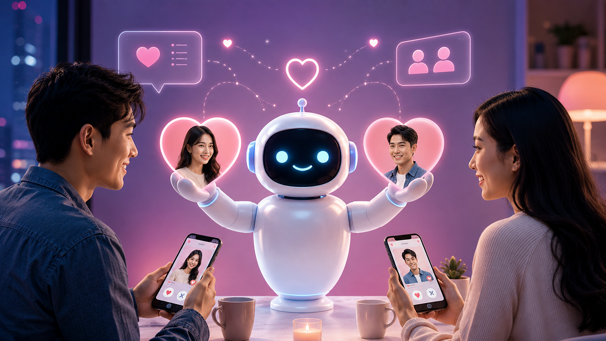 Chatbot AI thay ứng dụng hẹn hò làm 'bà mối' mới