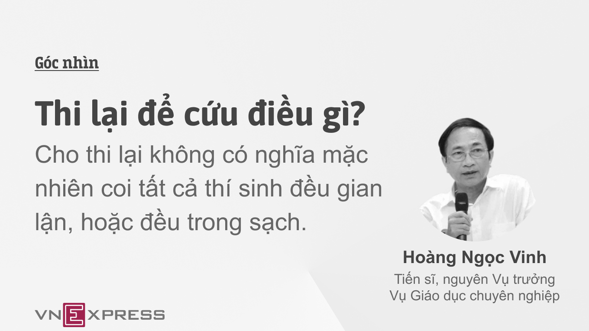 Thi lại để cứu điều gì?