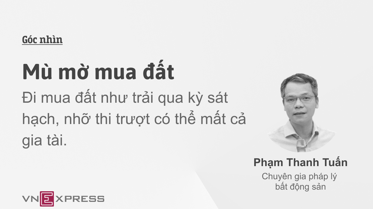 Bốn vai của người mua đất