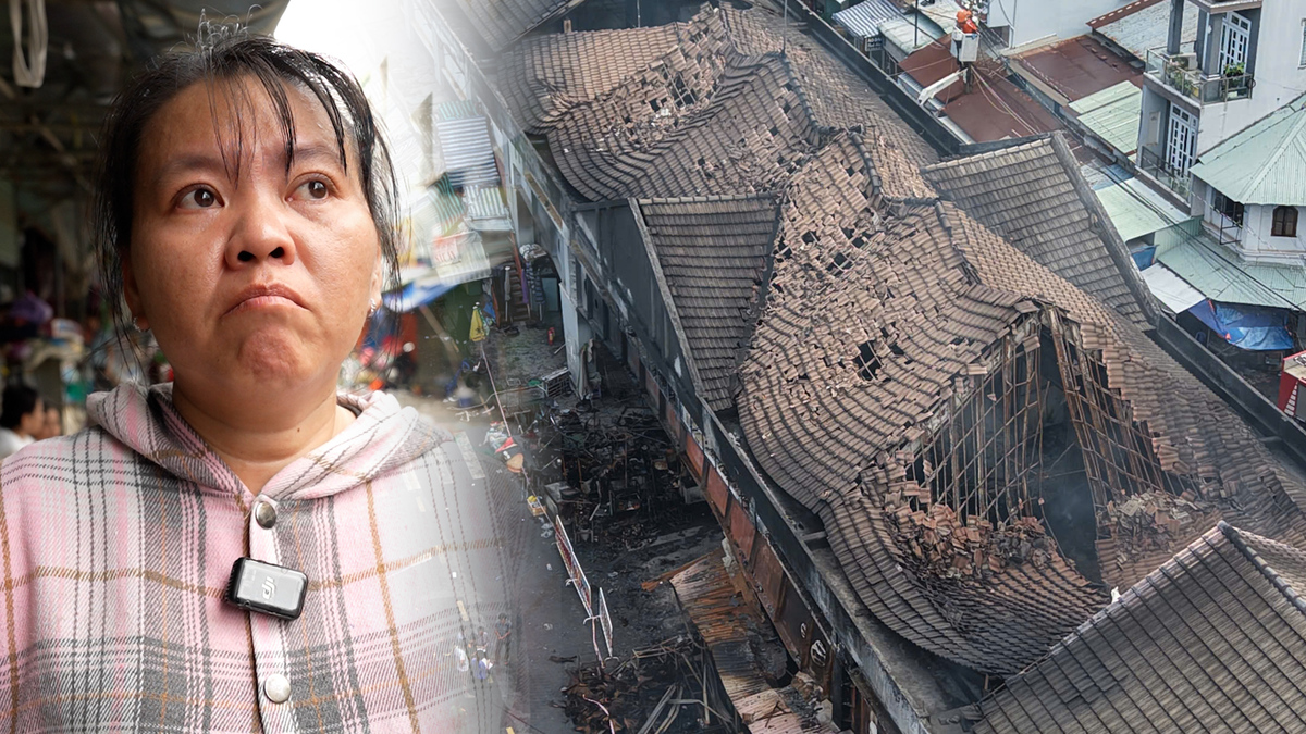 Tiểu thương chợ Biên Hòa: 'Tài sản cả gia đình dồn hết vào ki-ốt'